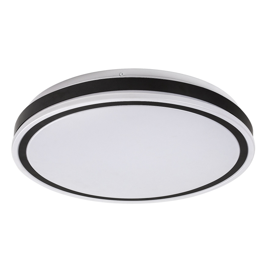Rabalux - Ρυθμιζόμενο φωτιστικό οροφής LED/20W/230V 3000-6500K Ø 38,5 cm μαύρο + τηλεχειριστήριο
