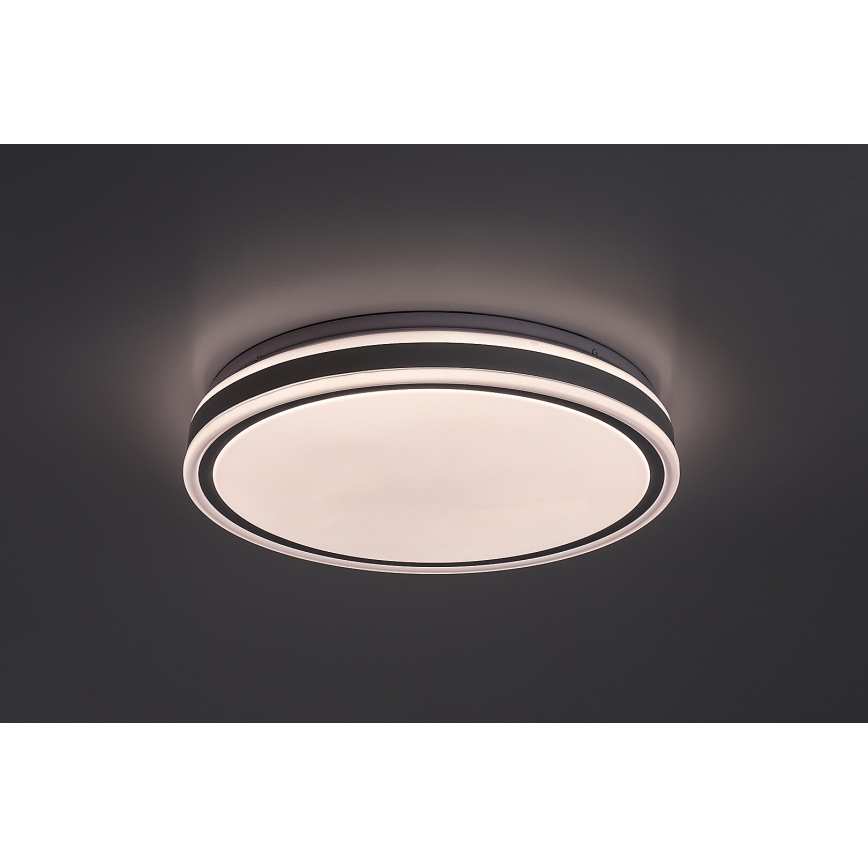 Rabalux - Ρυθμιζόμενο φωτιστικό οροφής LED, 23W/230V, 3000-6500K, διάμ. 38,5 εκ., λευκό + τηλεχειριστήριο