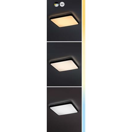 Rabalux - Φωτιστικό οροφής μπάνιου LED LED/36W/230V 3000/4000/6000K IP44 42x42 cm λευκό