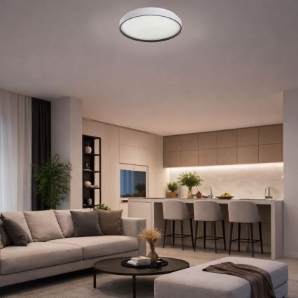 Rabalux - Ρυθμιζόμενο φωτιστικό οροφής LED, 34W/230V, 3000-6500K, διάμ. 38 εκ. + τηλεχειριστήριο