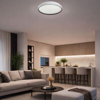 Rabalux - Ρυθμιζόμενο LED φωτιστικό οροφής, 60W/230V, 3000-6500K, διάμ. 58 cm + τηλεχειριστήριο