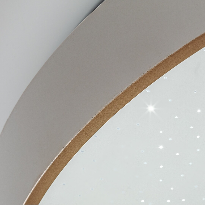 Rabalux - Ρυθμιζόμενο φωτιστικό οροφής LED, 34W/230V, 3000–6500K, διάμ. 38 εκ. + τηλεχειριστήριο