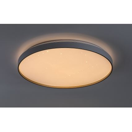 Rabalux - Ρυθμιζόμενο LED φωτιστικό οροφής LED/60W/230V 3000-6500K διάμ. 58 εκ. + τηλεχειριστήριο