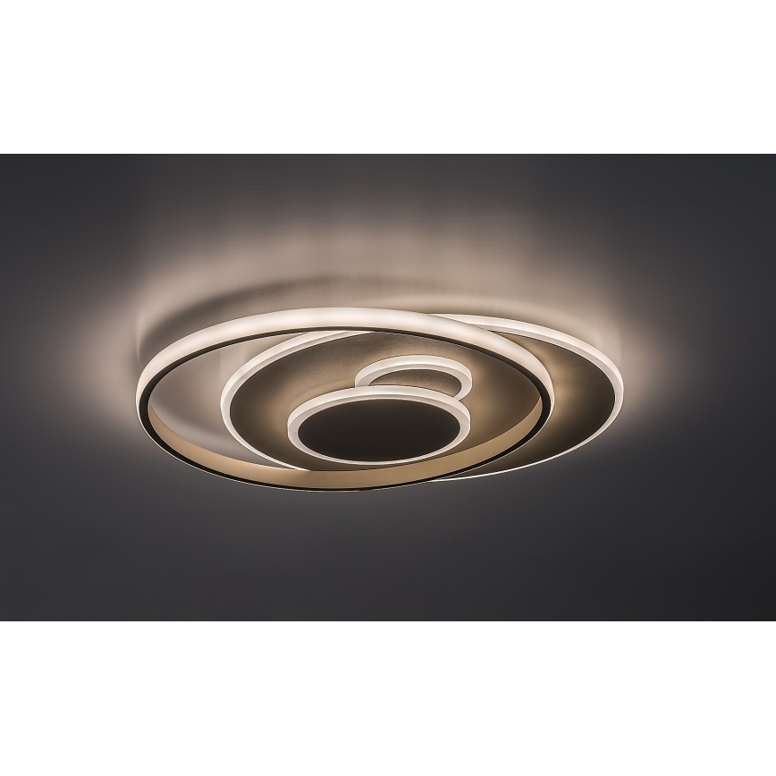 Rabalux - Ρυθμιζόμενο φωτιστικό οροφής LED/57W/230V 3000-6000K 48,5x40 cm + τηλεχειριστήριο