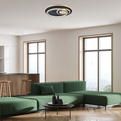 Rabalux - Ρυθμιζόμενο φωτιστικό οροφής LED/60W/230V 3000-6000K Ø 50 cm + τηλεχειριστήριο