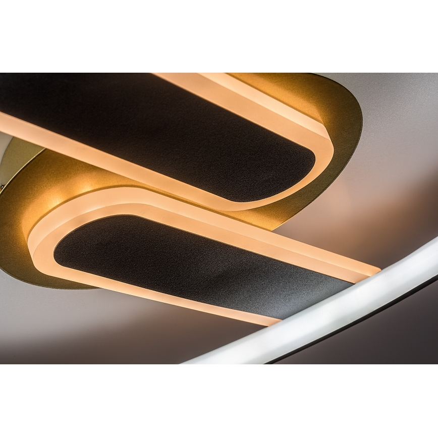 Rabalux - Ρυθμιζόμενο φωτιστικό οροφής LED/60W/230V 3000-6000K 53x45 cm + τηλεχειριστήριο