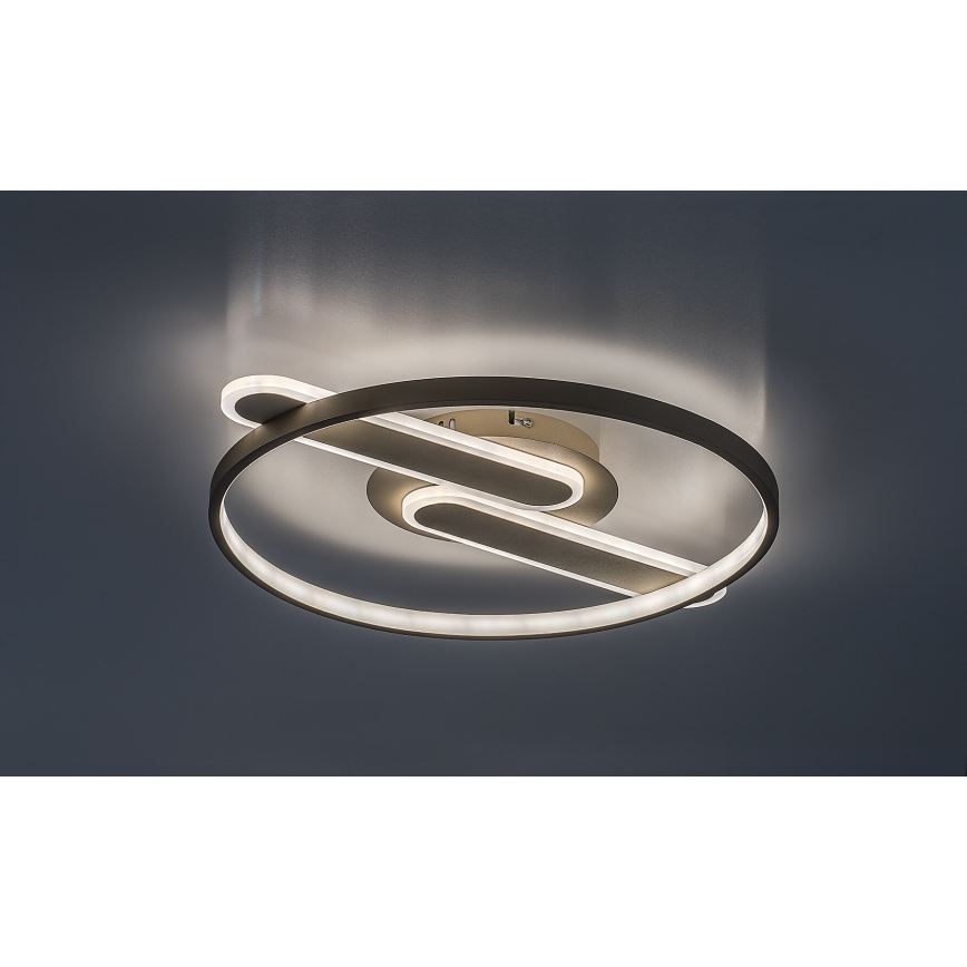 Rabalux - Ρυθμιζόμενο φωτιστικό οροφής LED/55W/230V 3000-6000K 53x45 cm + τηλεχειριστήριο