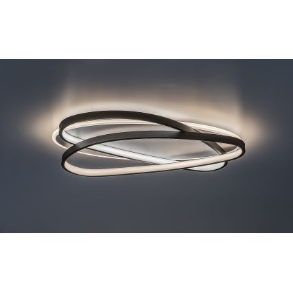 Rabalux - Ρυθμιζόμενο φωτιστικό οροφής LED/57W/230V 3000-6000K 53x38 cm + τηλεχειριστήριο