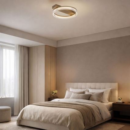 Rabalux - LED Ρυθμιζόμενο φωτιστικό οροφής LED/18W/230V 3000-6500K 37x33 cm + τηλεχειριστήριο