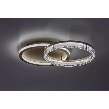 Rabalux - Ρυθμιζόμενο φωτιστικό οροφής LED/22W/230V 3000-6500K 53,5x35 cm + τηλεχειριστήριο