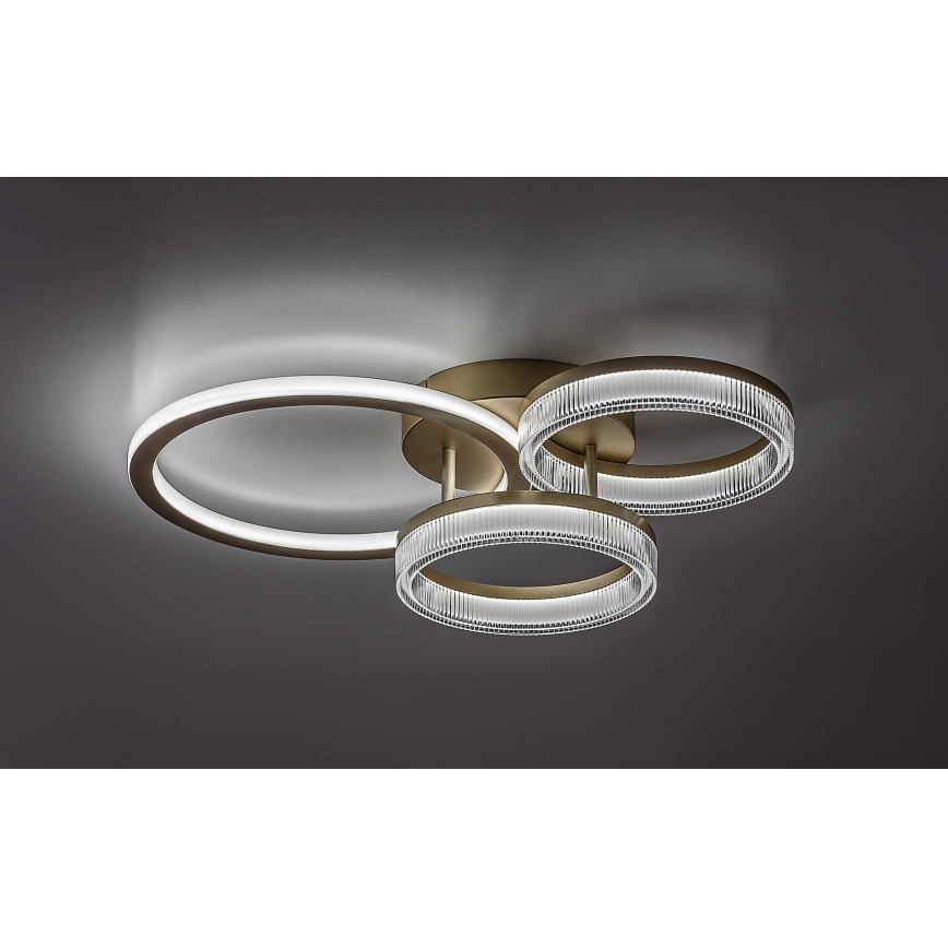 Rabalux - LED Ρυθμιζόμενο φωτιστικό οροφής LED/38W/230V 3000-6500K 58,5x38 cm + τηλεχειριστήριο