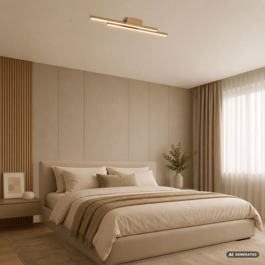 Rabalux - Φωτιστικό οροφής LED/12W/230V 3000K χρυσό