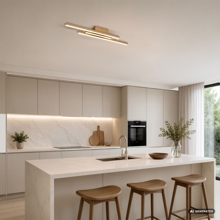 Rabalux - Φωτιστικό οροφής LED LED/18W/230V 3000K χρυσό