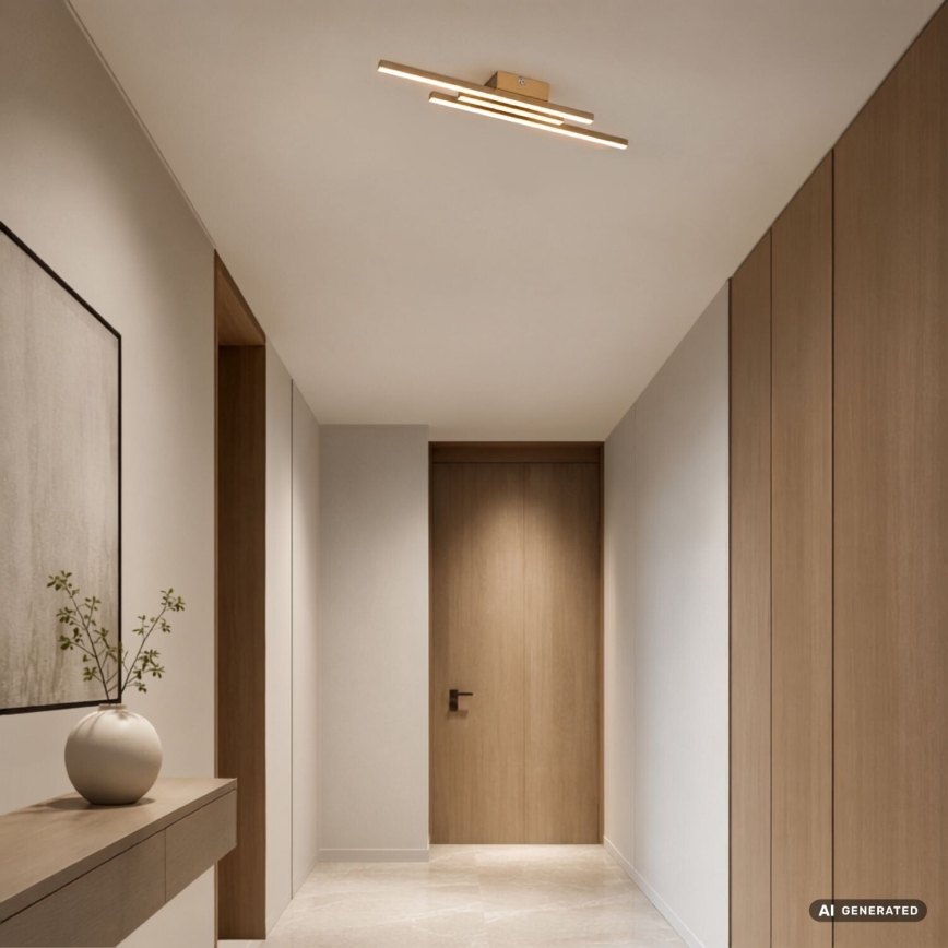 Rabalux - Φωτιστικό οροφής LED LED/18W/230V 3000K χρυσό