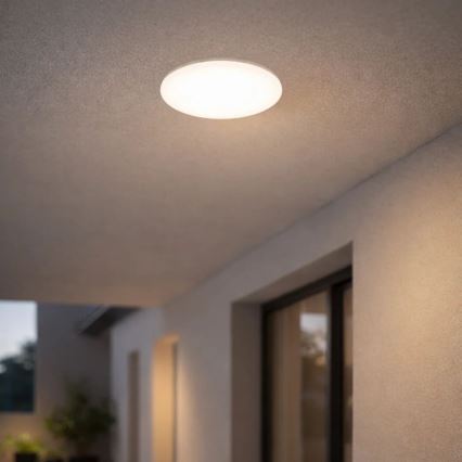 Rabalux - Φωτιστικό οροφής μπάνιου LED/12W/230V IP44 4000K Ø 25,5 εκ.