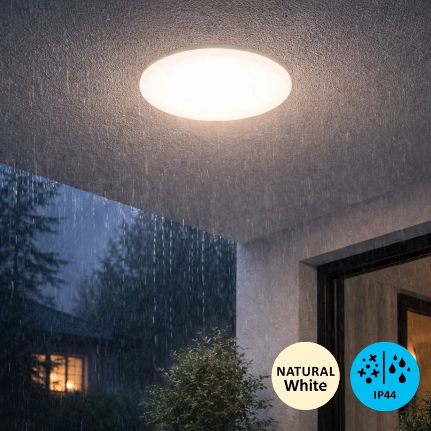 Rabalux - Οροφιαίο LED φωτιστικό μπάνιου LED/18W/230V IP44 4000K Ø 32 cm