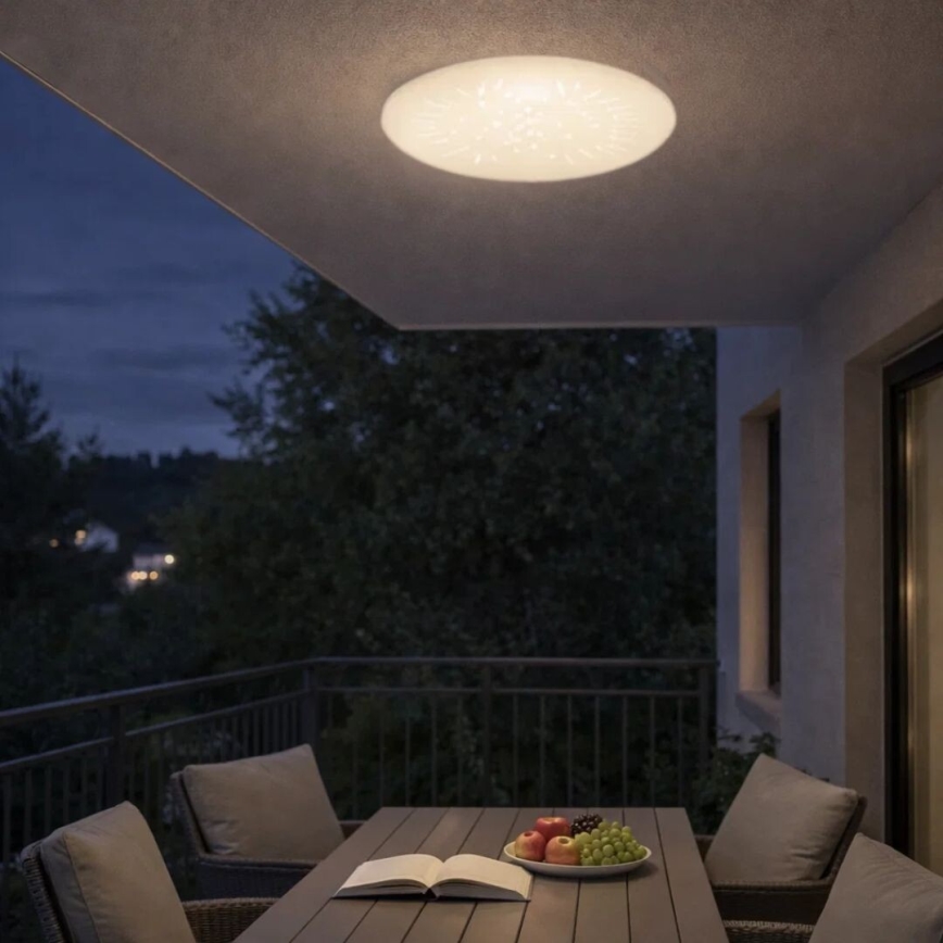 Rabalux - LED φωτιστικό οροφής μπάνιου LED/24W/230V IP44 4000K Ø 37,5 cm