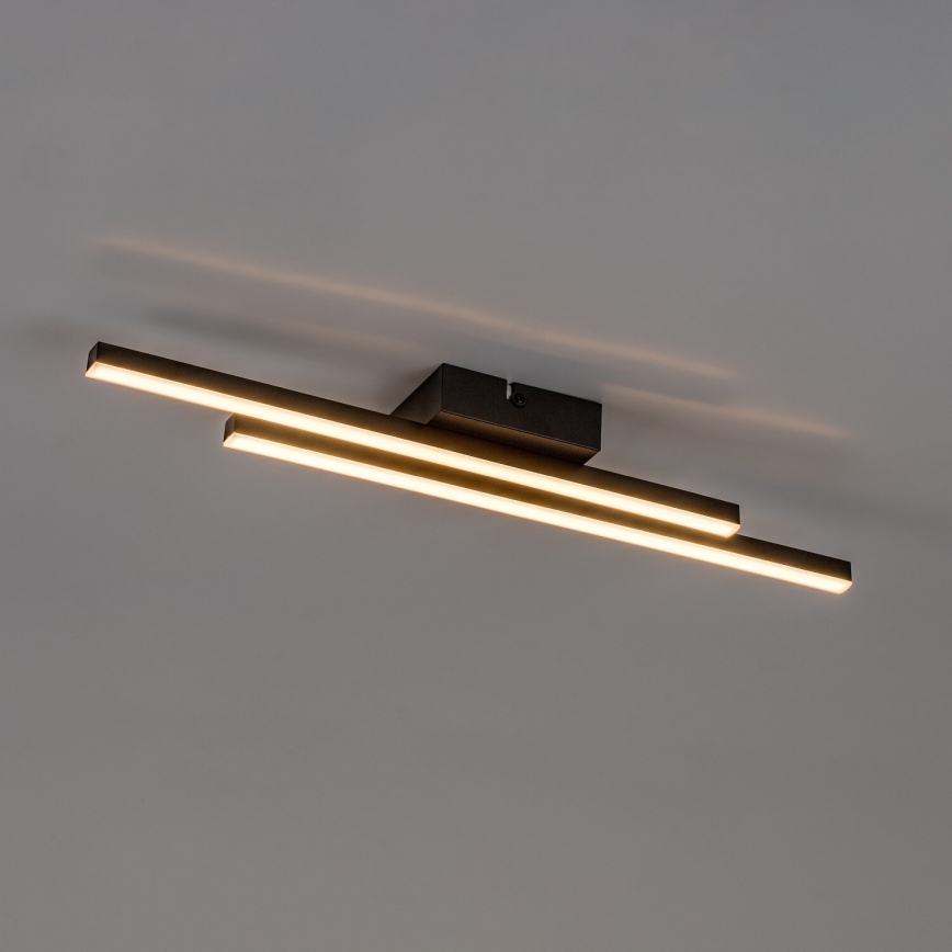 Rabalux - LED φωτιστικό οροφής LED/12W/230V 3000K μαύρο