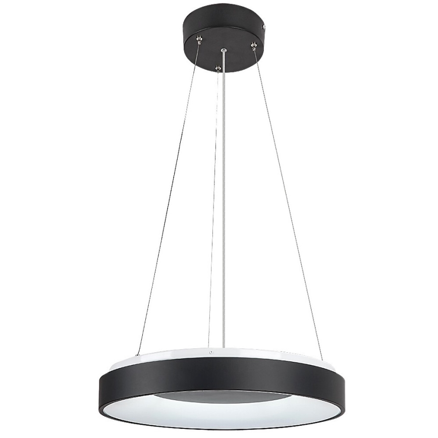 Rabalux - Led Dimmable κρεμαστό φωτιστικό οροφής LED/38W/230V 3000-6500K μαύρο + τηλεχειριστήριο