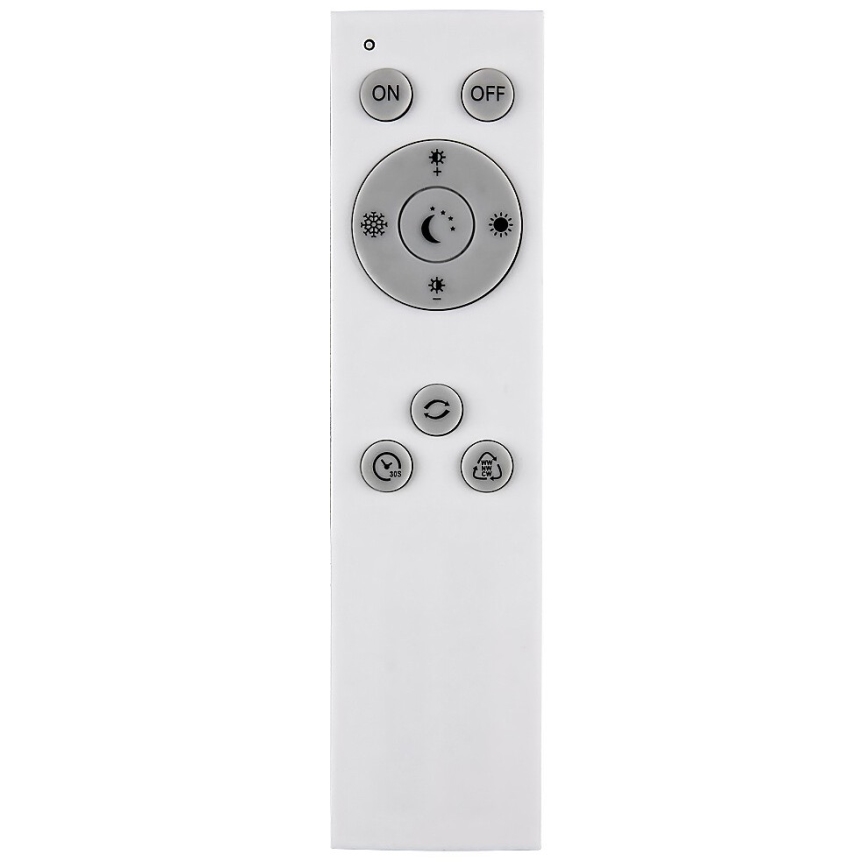 Rabalux - Led Dimmable κρεμαστό φωτιστικό οροφής LED/38W/230V 3000-6500K μαύρο + τηλεχειριστήριο