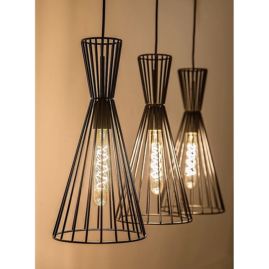 Rabalux - Φωτιστικό οροφής με καλώδιο 3xE27/60W/230V