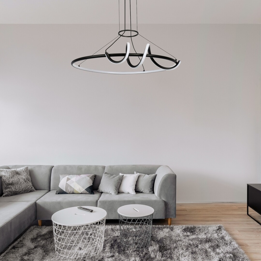 Rabalux - Led Dimmable κρεμαστό φωτιστικό οροφής LED/46W/230V 3000-6500K + τηλεχειριστήριο