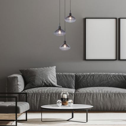 Rabalux - Φωτιστικό οροφής με καλώδιο 3xE27/40W/230V