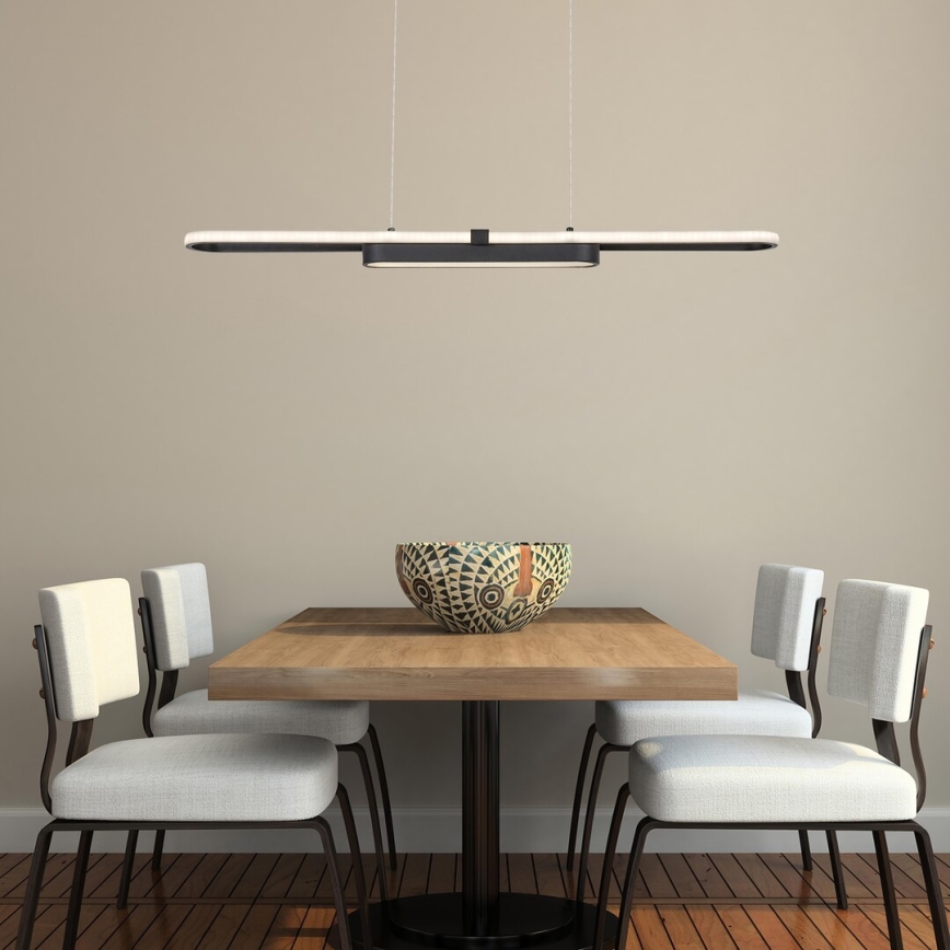 Rabalux -Κρεμαστό φωτιστικό οροφής LED ράγα LED/48W/230V 4000K μαύρο