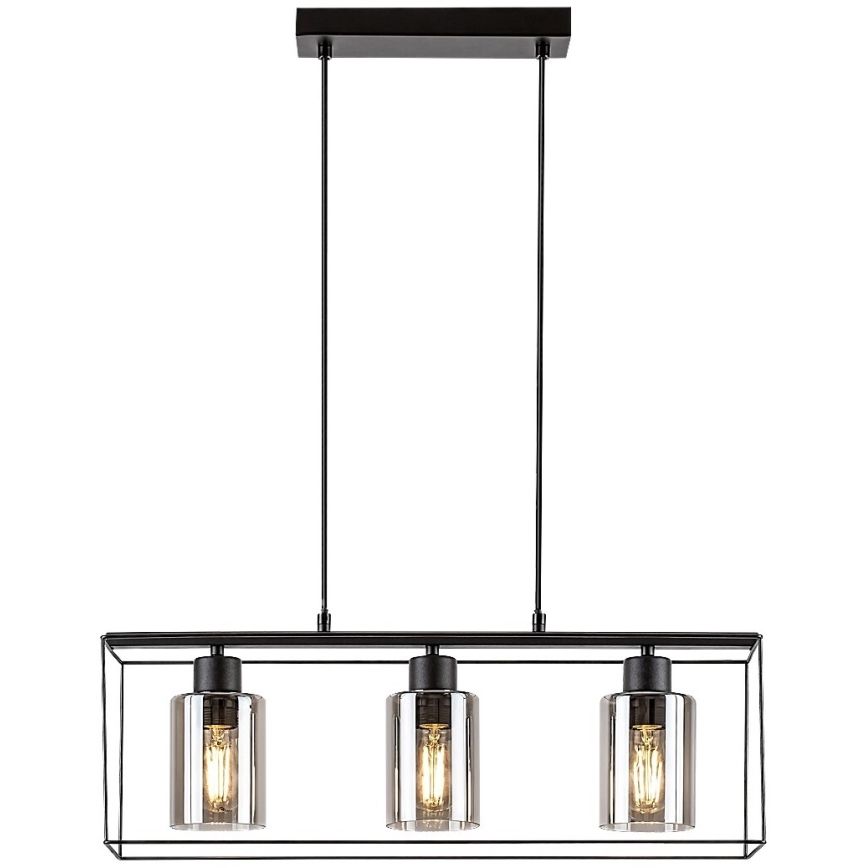 Rabalux - Φωτιστικό οροφής με καλώδιο 3xE27/25W/230V