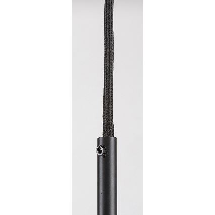 Rabalux - Κρεμαστό φωτιστικό οροφής 1xGU10/50W/230V διαφανές/μαύρο