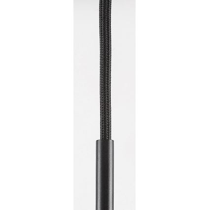 Rabalux - Κρεμαστό φωτιστικό οροφής 1xE27/40W/230V διαφανές/μαύρο