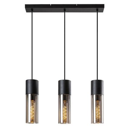 Rabalux - Πολύφωτο με συρματόσχοινο 3xE27/25W/230V