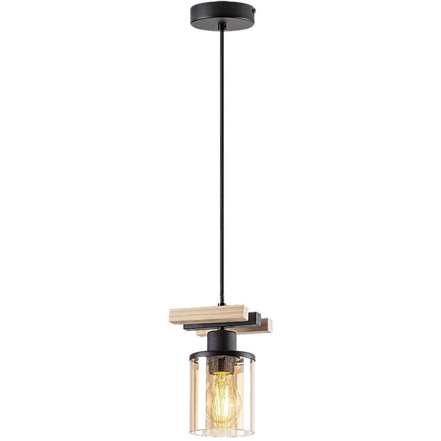 Rabalux - Κρεμαστό φωτιστικό 1xE27/25W/230V πεύκο
