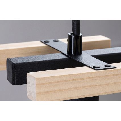 Rabalux - Φωτιστικό οροφής με ράβδο 1xE27/25W/230V πεύκο