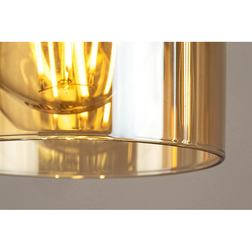 Rabalux - Κρεμαστό φωτιστικό οροφής 3xE27/25W/230V πεύκο