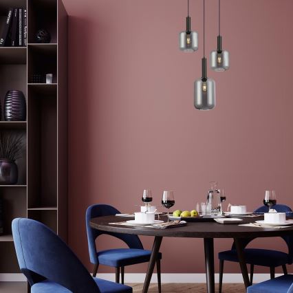 Rabalux - Φωτιστικό οροφής με καλώδιο 3xE27/40W/230V