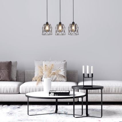 Rabalux - Φωτιστικό οροφής με καλώδιο 3xE27/40W/230V