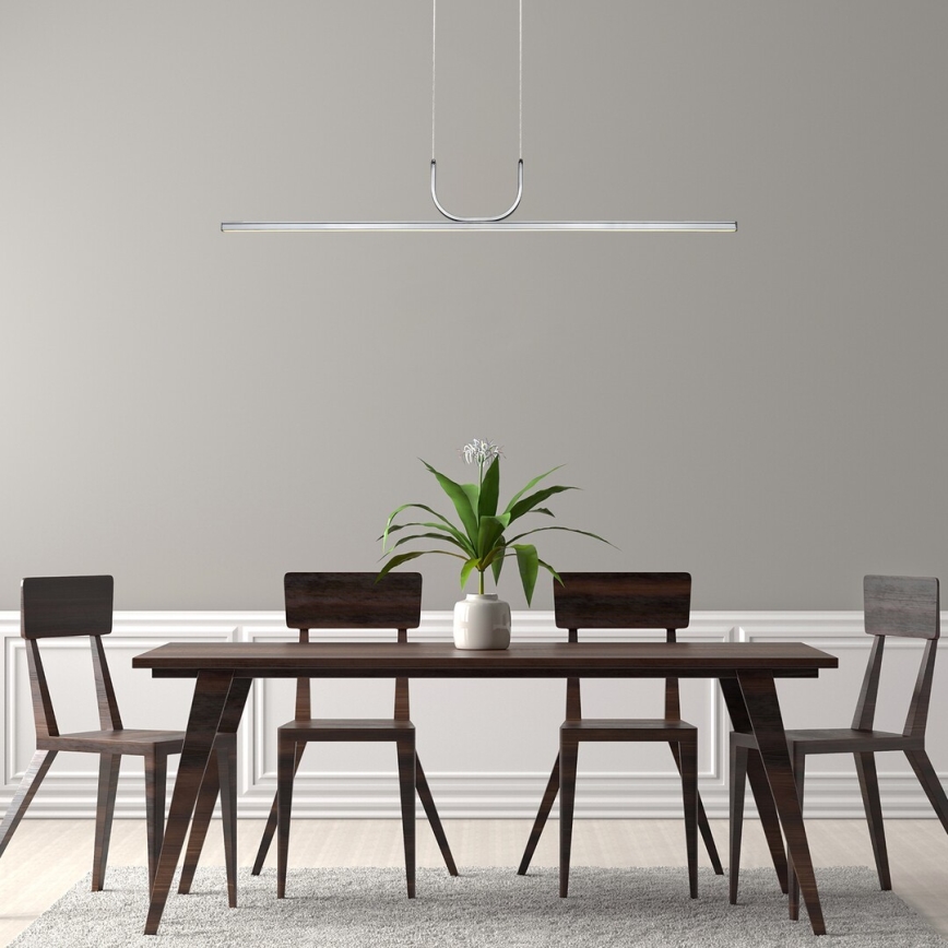 Rabalux -  Κρεμαστό φωτιστικό οροφής LED LED/25W/230V 3000K γυαλιστερό χρώμιο