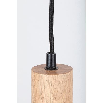 Rabalux - Φωτιστικό οροφής με καλώδιο 1xGU10/50W/230V οξιά