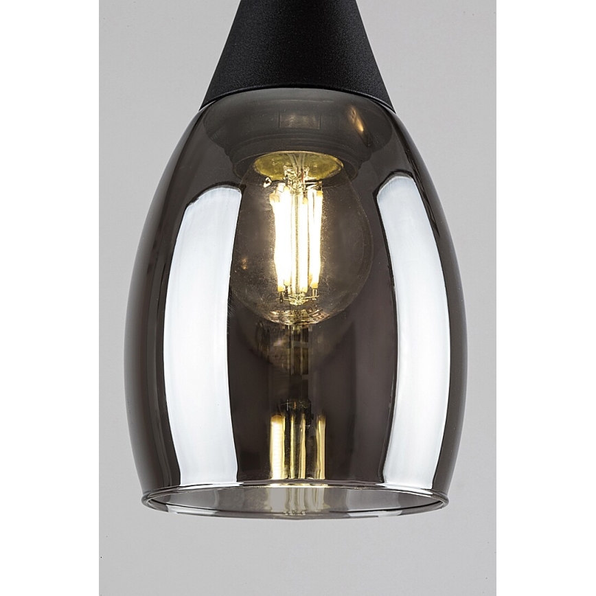 Rabalux -Κρεμαστό φωτιστικό οροφής ράγα 4xE27/15W/230V