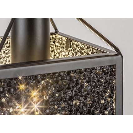 Rabalux -Κρεμαστό φωτιστικό οροφής 1xE27/40W/230V μαύρο