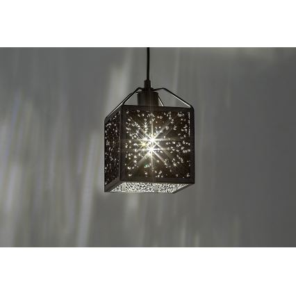 Rabalux -Κρεμαστό φωτιστικό οροφής 1xE27/40W/230V μαύρο