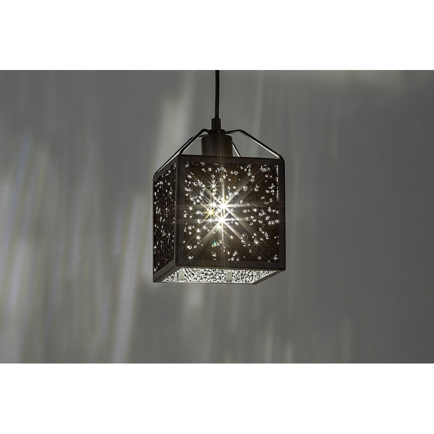 Rabalux -Κρεμαστό φωτιστικό οροφής 1xE27/40W/230V μαύρο