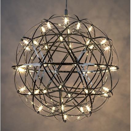 Rabalux -  Κρεμαστό φωτιστικό οροφής LED LED/16W/230V 3000K γυαλιστερό χρώμιο