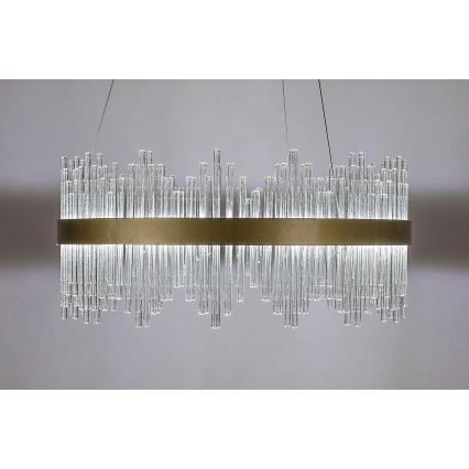 Rabalux -  Κρεμαστό φωτιστικό οροφής LED LED/36W/230V 3000/4000/6000K χρυσαφί