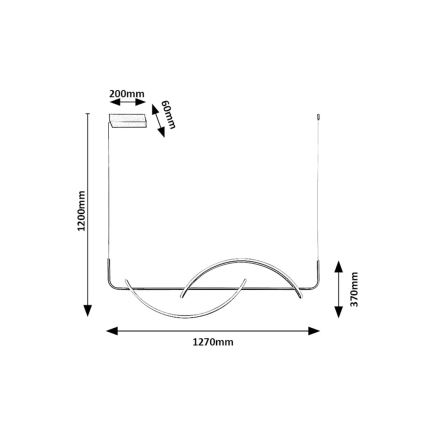 Rabalux -  Κρεμαστό φωτιστικό οροφής LED LED/35W/230V