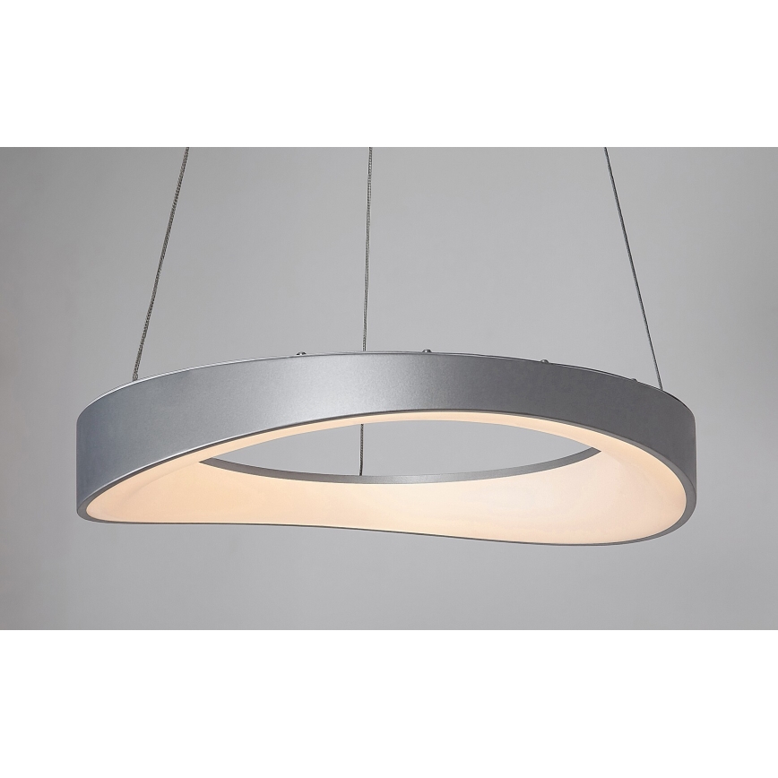 Rabalux -  Κρεμαστό φωτιστικό οροφής LED LED/56W/230V 3000K ασημί
