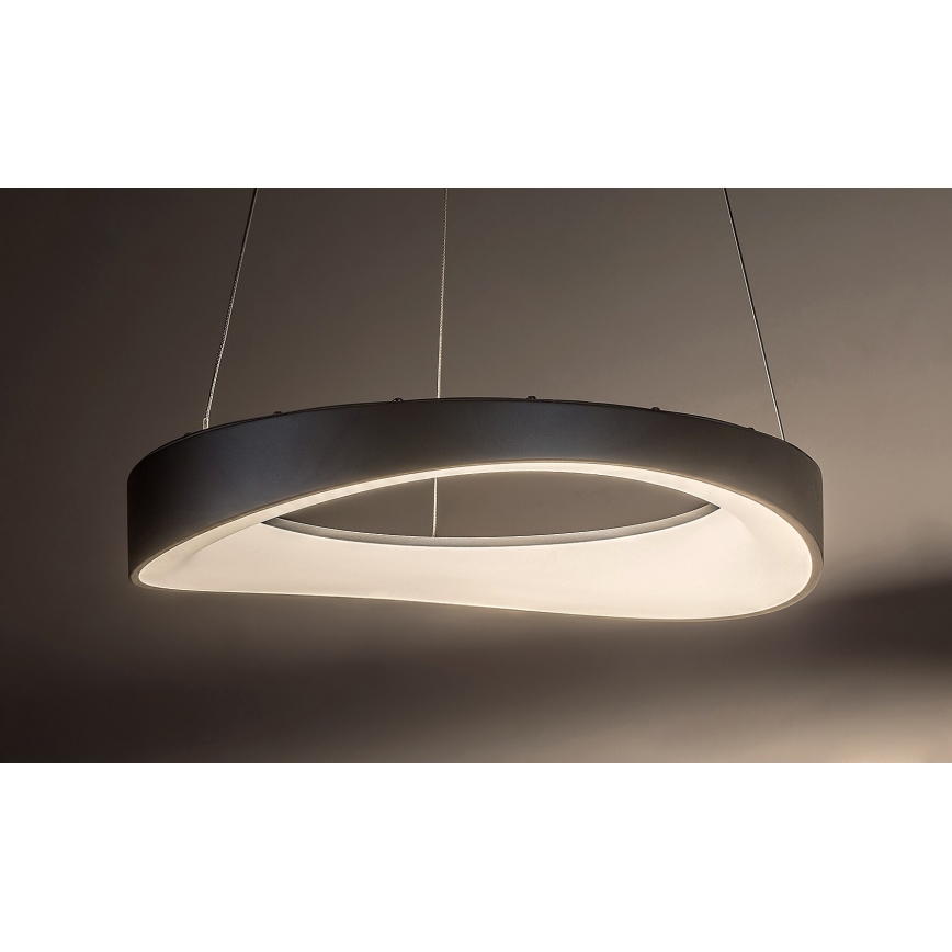Rabalux -  Κρεμαστό φωτιστικό οροφής LED LED/56W/230V 3000K ασημί