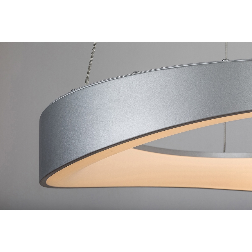 Rabalux -  Κρεμαστό φωτιστικό οροφής LED LED/56W/230V 3000K ασημί