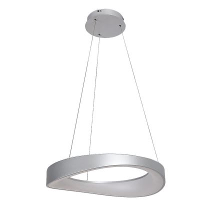 Rabalux -  Κρεμαστό φωτιστικό οροφής LED LED/56W/230V 3000K ασημί